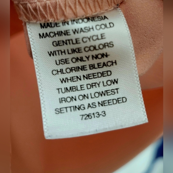 Worthington Light Pink Satin Button Down Shirt – Versatile Blouse | Size Large - Picture 4 of 4